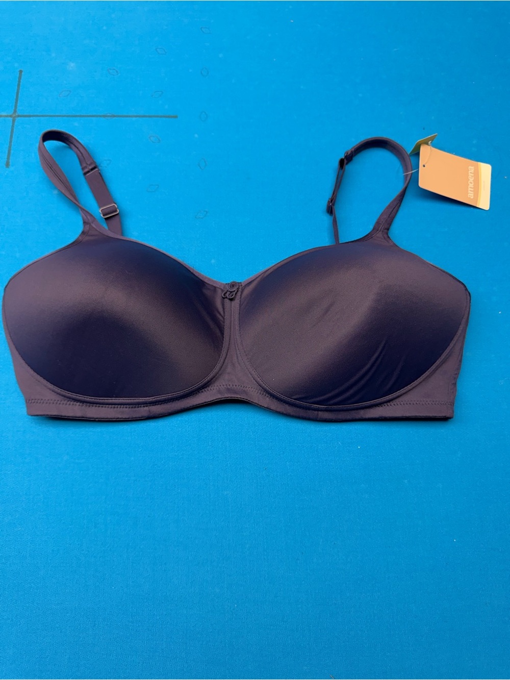 Smooth Moulded Black Underwire Bra